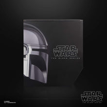 Load image into Gallery viewer, Star Wars The Black Series The Mandalorian Premium Electronic Collectible Helmet for Cosplay and Roleplay [Pre-Order]
