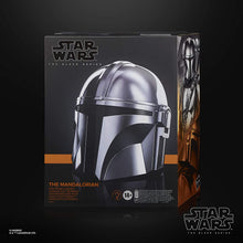 Load image into Gallery viewer, Star Wars The Black Series The Mandalorian Premium Electronic Collectible Helmet for Cosplay and Roleplay [Pre-Order]
