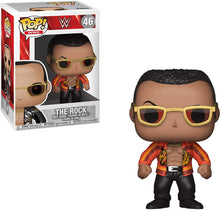 Load image into Gallery viewer, WWE The Rock Old School Funko POP! Vinyl Figure #46 with Pop Protector
