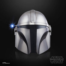 Load image into Gallery viewer, Star Wars The Black Series The Mandalorian Premium Electronic Collectible Helmet for Cosplay and Roleplay [Pre-Order]
