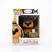 Load image into Gallery viewer, This is Fine Dog Funko POP! Vinyl Figure #56 Exclusive with Pop Protector
