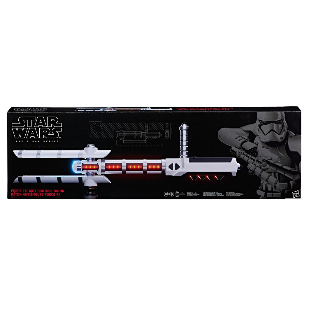 Star Wars The Black Series Force FX Z6 Riot Control Baton in White