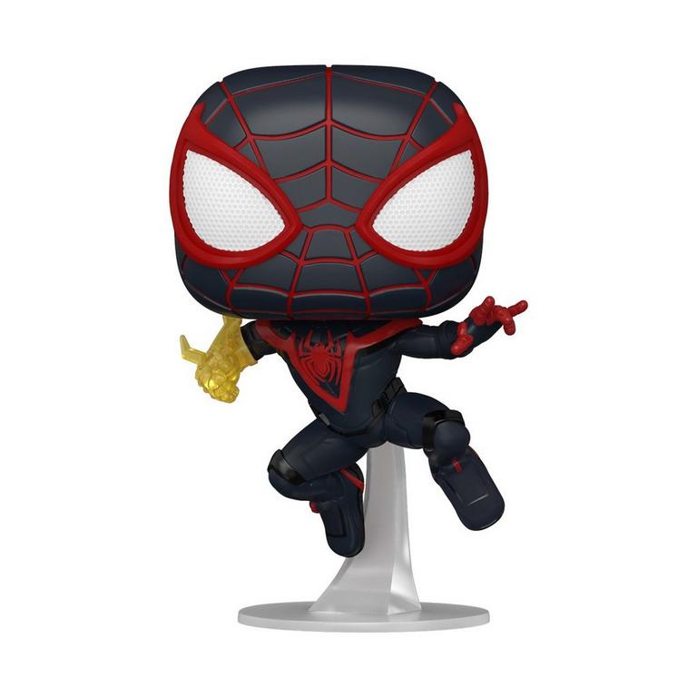 Spider-Man Miles Morales Classic Suit Funko POP! Vinyl Figure with Pop Protector