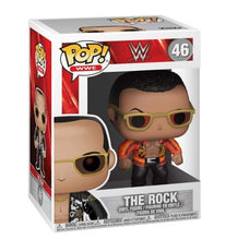 Load image into Gallery viewer, WWE The Rock Old School Funko POP! Vinyl Figure #46 with Pop Protector
