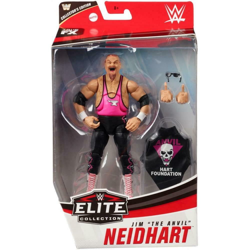 WWE Jim The Anvil Neidhart Elite 74 Action Figure Collector's Edition