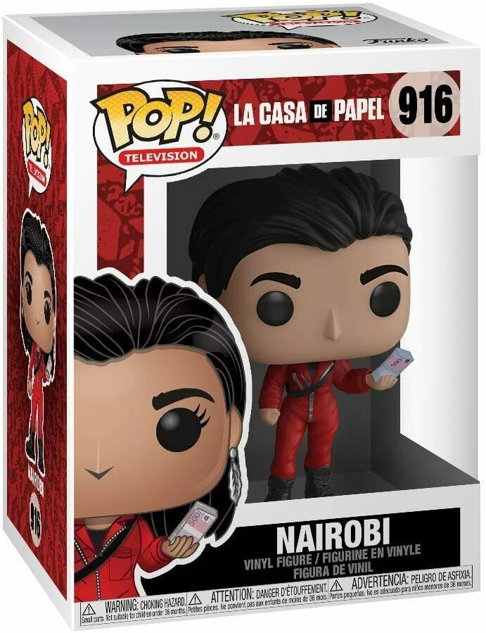 La Casa de Papel Nairobi Funko POP! Vinyl Figure #916 with Pop Protector