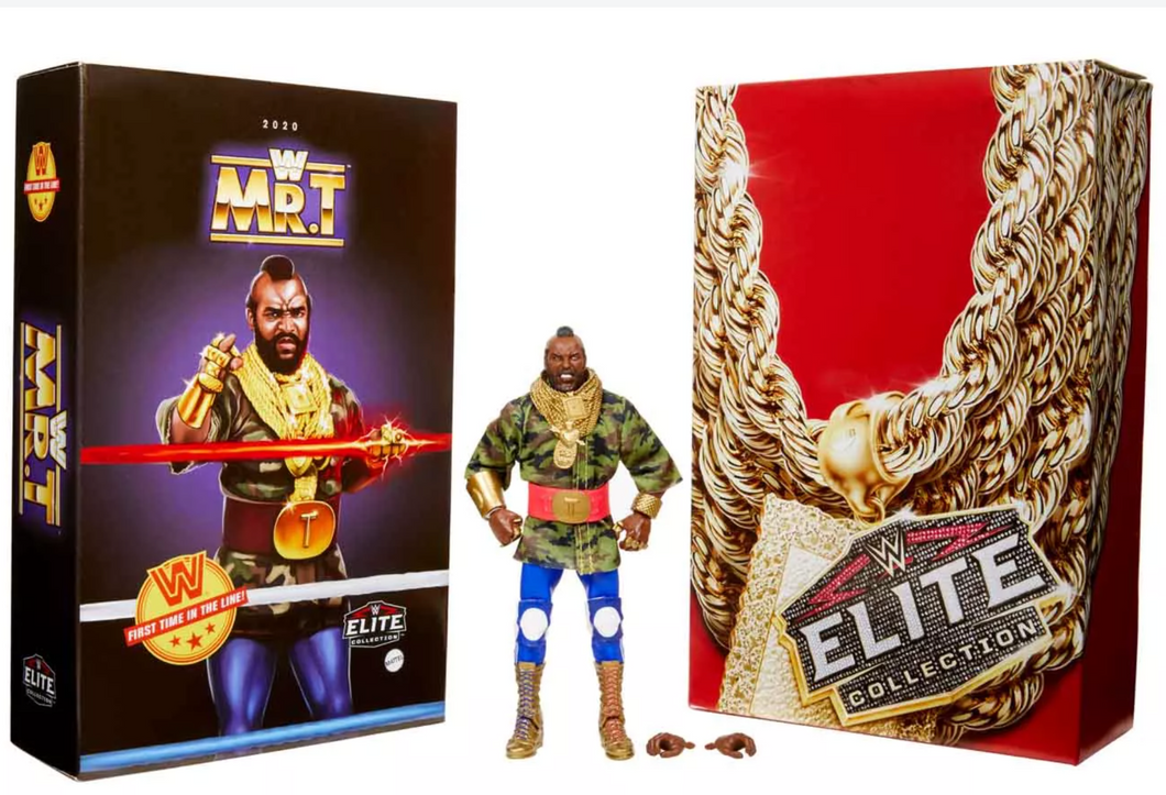 WWE Mr. T Elite Collection Action Figure Mattel SDCC Convention Exclusive