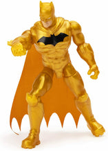 Load image into Gallery viewer, DC Spin Master Caped Crusader (Gold Chase) Batman 4&quot; Action Figure 1st Edition
