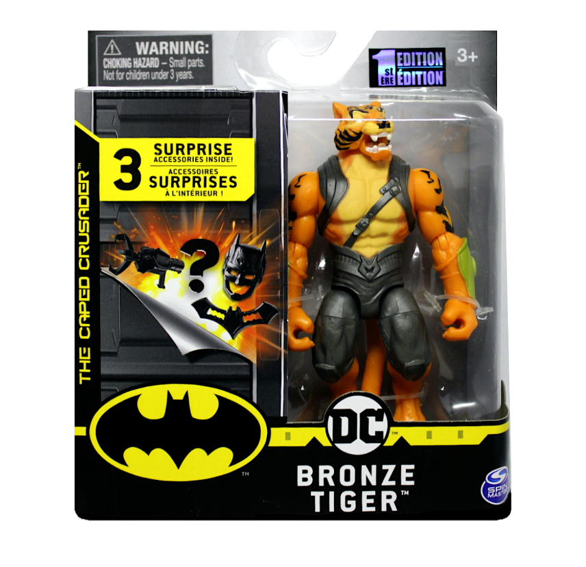 DC Spin Master The Caped Crusader Bronze Tiger 4