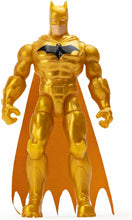 Load image into Gallery viewer, DC Spin Master Caped Crusader (Gold Chase) Batman 4&quot; Action Figure 1st Edition
