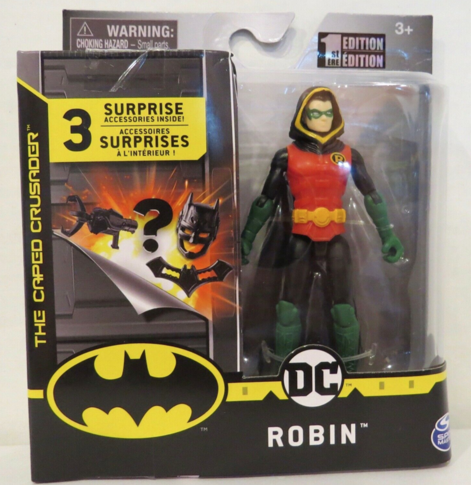 DC Spin Master The Caped Crusader Hooded Robin 4