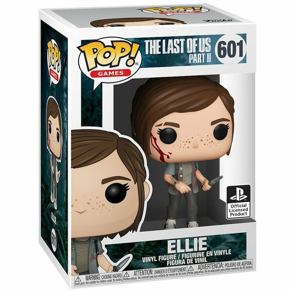 The Last Of Us Part 2 Ellie Funko POP! Vinyl Figure #601 with Pop Protector