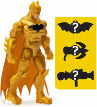 Load image into Gallery viewer, DC Spin Master Caped Crusader (Gold Chase) Batman 4&quot; Action Figure 1st Edition
