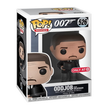 Load image into Gallery viewer, 007 James Bond Oddjob Goldfinger Funko POP! Vinyl Figure #526 Exclusive with Pop Protector
