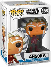 Load image into Gallery viewer, Star Wars The Clone Wars Ahsoka Funko POP! Vinyl Figure #268 with Pop Protector
