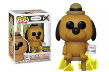 Load image into Gallery viewer, This is Fine Dog Funko POP! Vinyl Figure #56 Exclusive with Pop Protector
